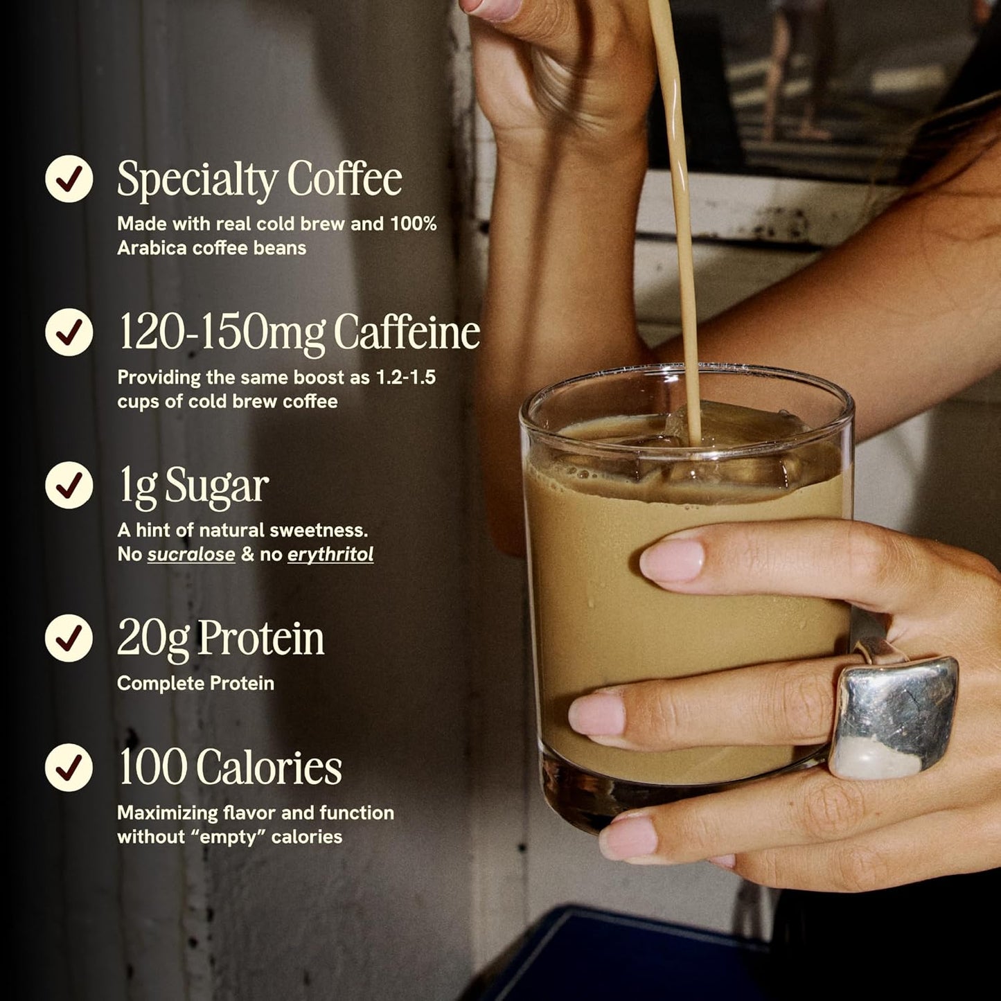 PRES Protein Coffee, Variety, High Protein, Real Cold Brew, 20G Protein, 1G Sugar, 100 Calories, Protein Snacks, No Added Sugar, Coffee, Breakfast, Protein, Kosher, Soy Free, Nut Free, Non-Gmo, Low Carb (4 Pack)